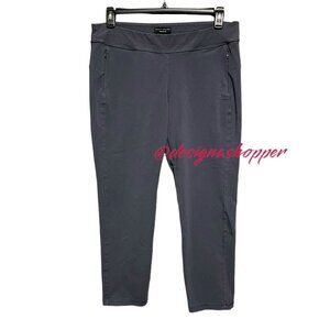Susan Graver Weekend Gray Stretch Capri Pants Size LP